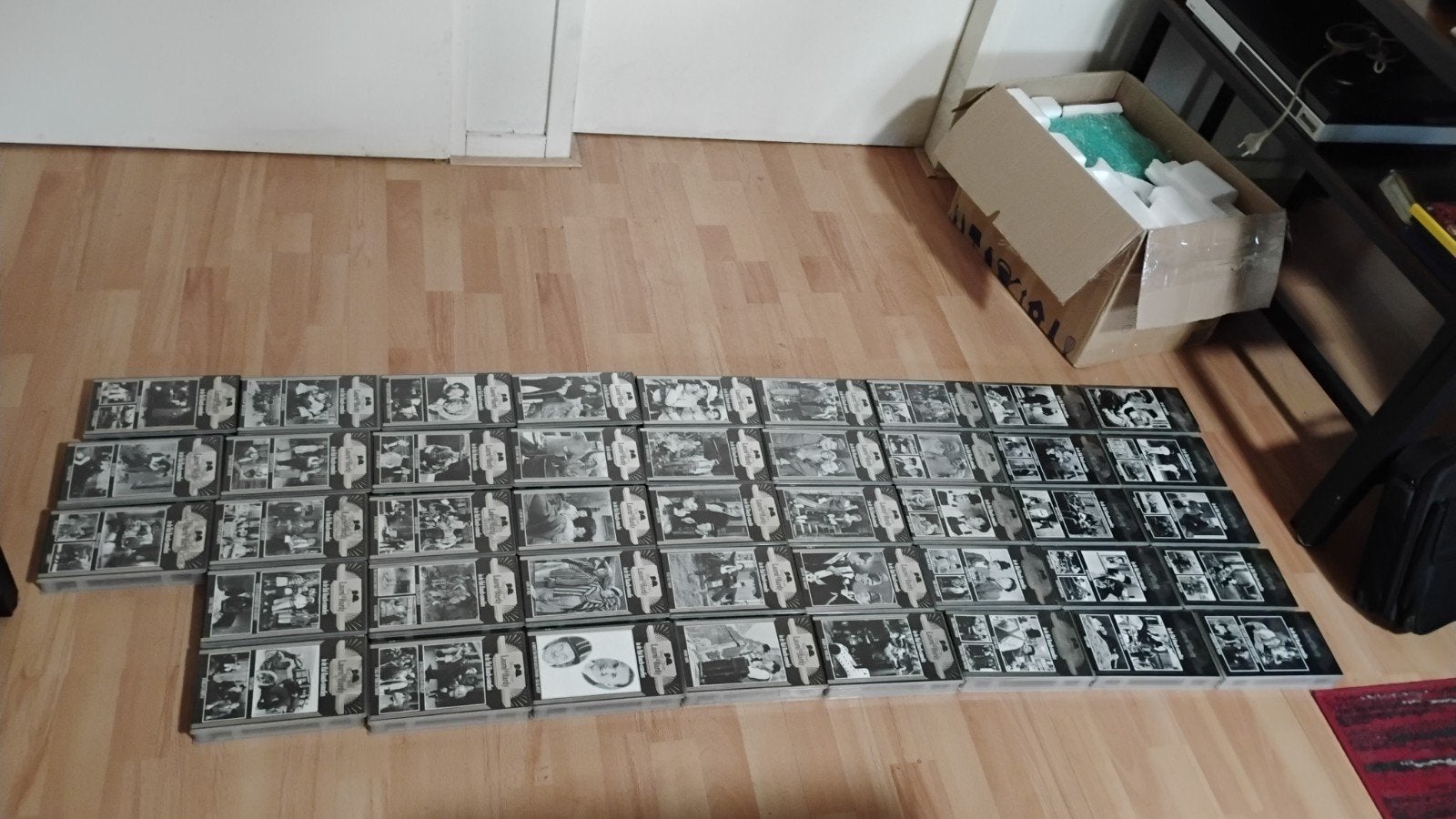 Laurel & Hardy in de Hal Roach-comedies VHS collectie, Ophalen of Verzenden, Gebruikt, Videoband