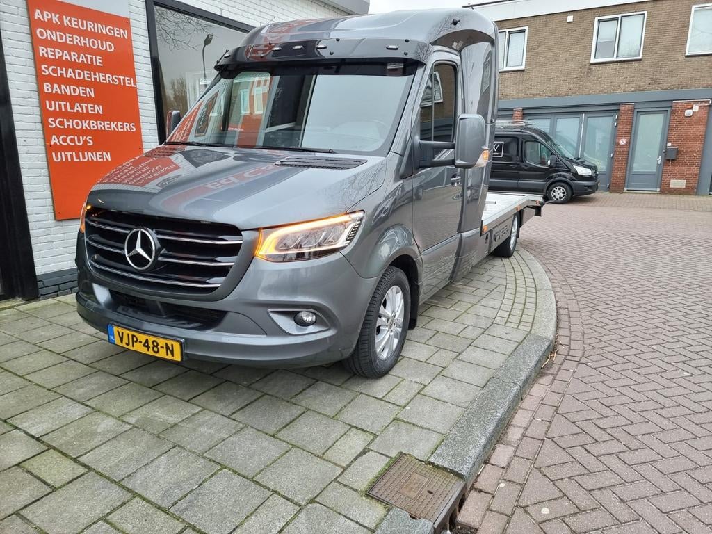 Mercedes-Benz Sprinter bj 2020 3.0v6 automaat oprijwagen NPS, Automaat, 190 pk, 2987 cc, Bedrijf