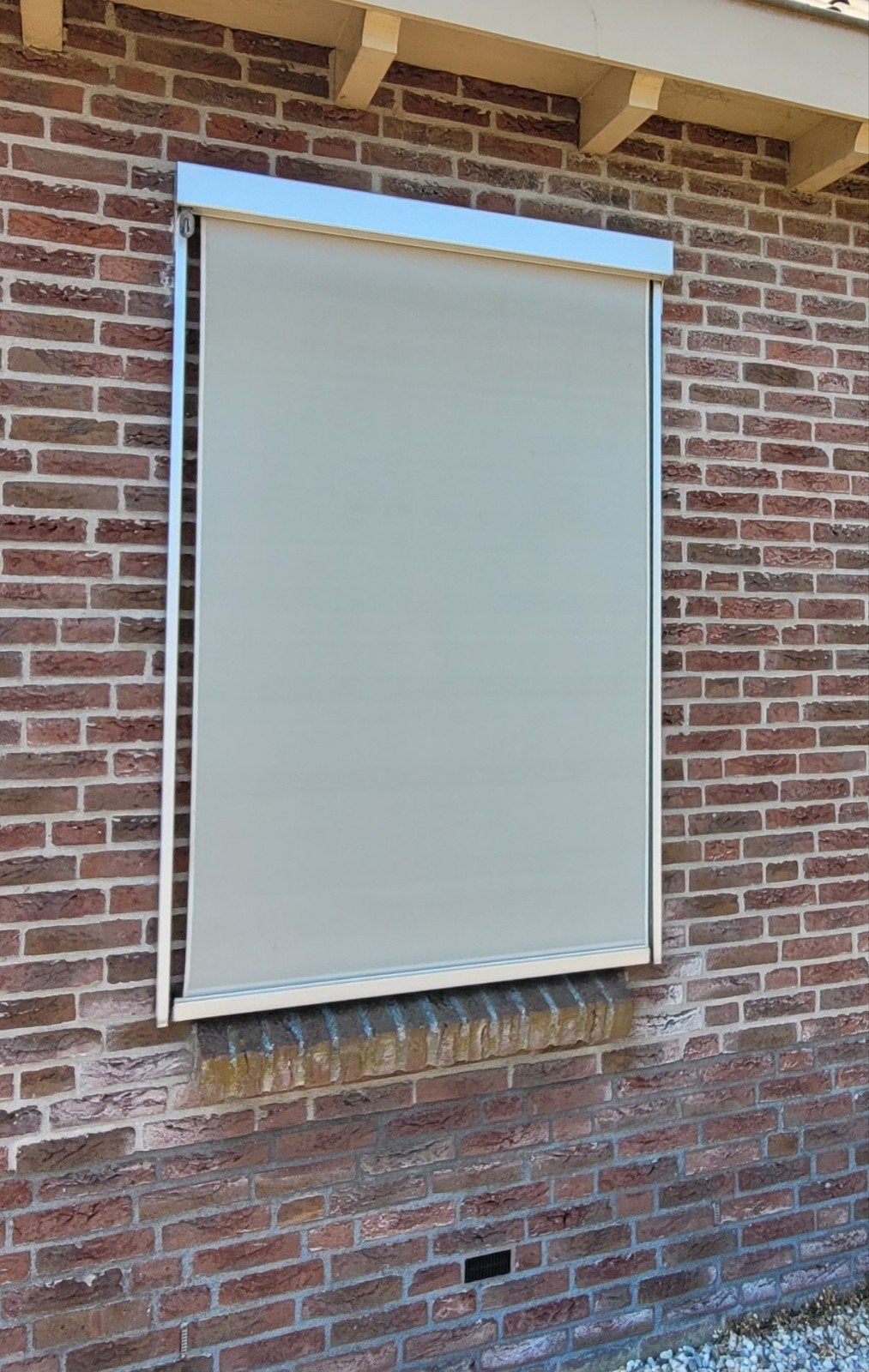 Screen 108x164 cm - Handbediend, Ophalen, Gebruikt, 100 tot 150 cm, Crème of Beige