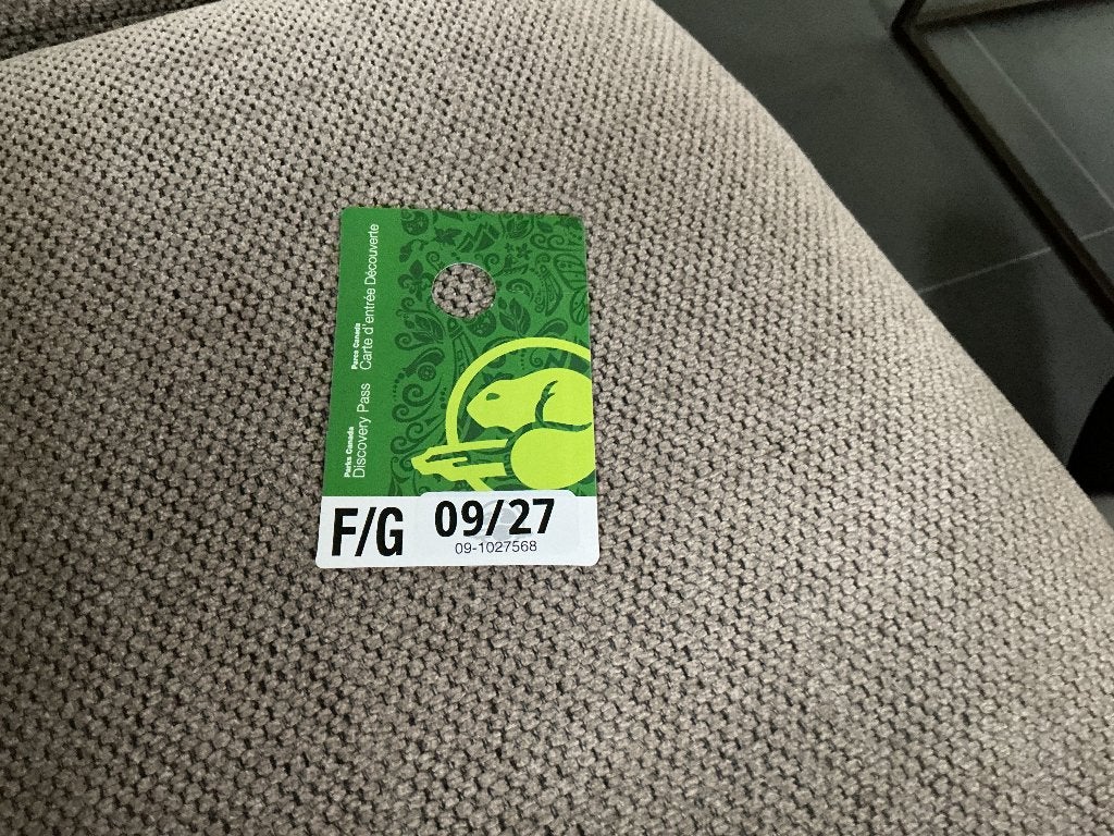 Parks Canada Discovery Pass / 2 personen / September 2027, Twee personen