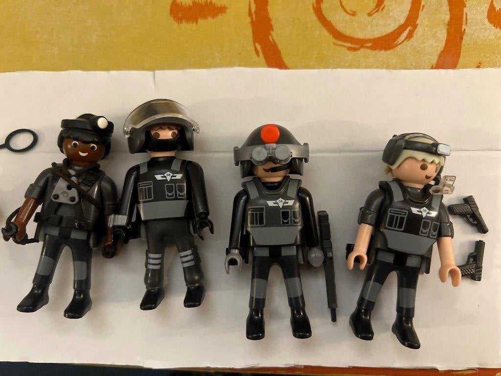 Playmobil 5565 agenten en hond, Ophalen of Verzenden, Gebruikt