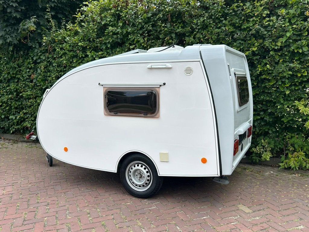 nette Camptrailer mini / teardrop caravan, zeer compleet., Overige merken, Overige typen, Tot en met 2, Bedrijf