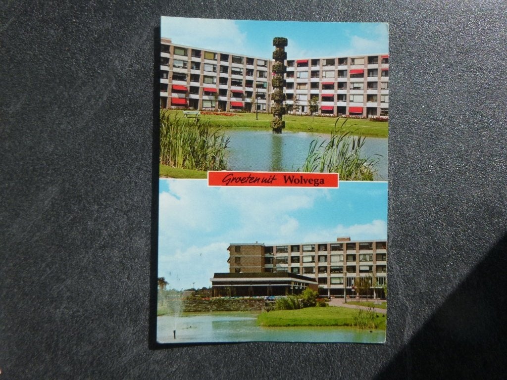 Wolvega, groeten uit, Verzenden, 1980 tot heden, Ongelopen, Noord-Brabant