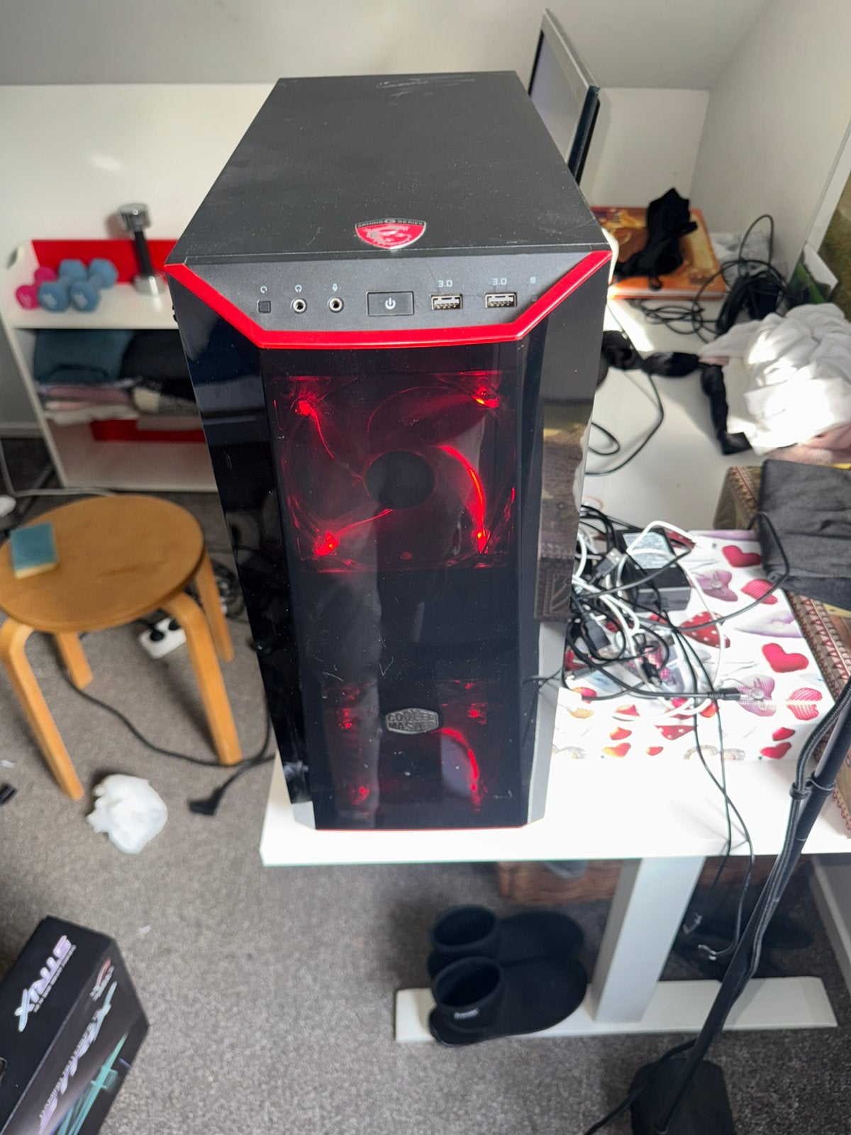 Gaming PC + Monitor + Toetsenbord + Koptelefoon, Computers en Software, Ophalen, Gebruikt, Met monitor, Gaming