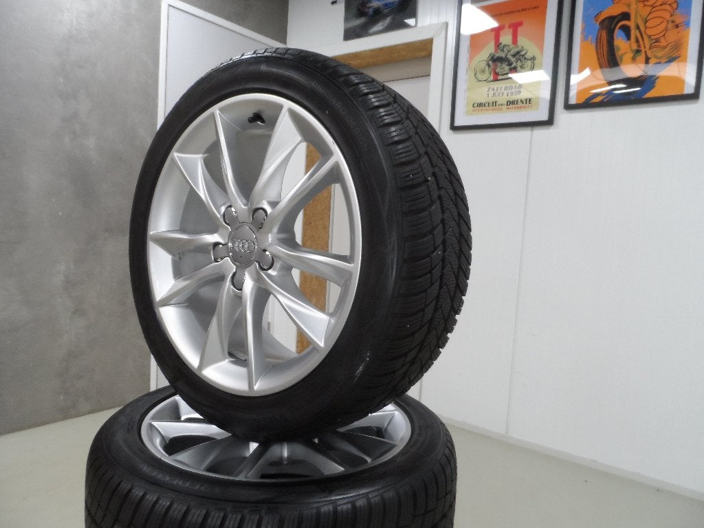 17 inch Audi A3 17 inch winter velgenset in zeer goede staat, Auto-onderdelen, Banden en Velgen, Audi, Gebruikt, Duitsland, Banden en Velgen