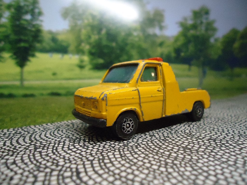 Ford Transit Mk.2 ex takelwagen - Corgi Juniors, Ophalen of Verzenden, Gebruikt, Auto