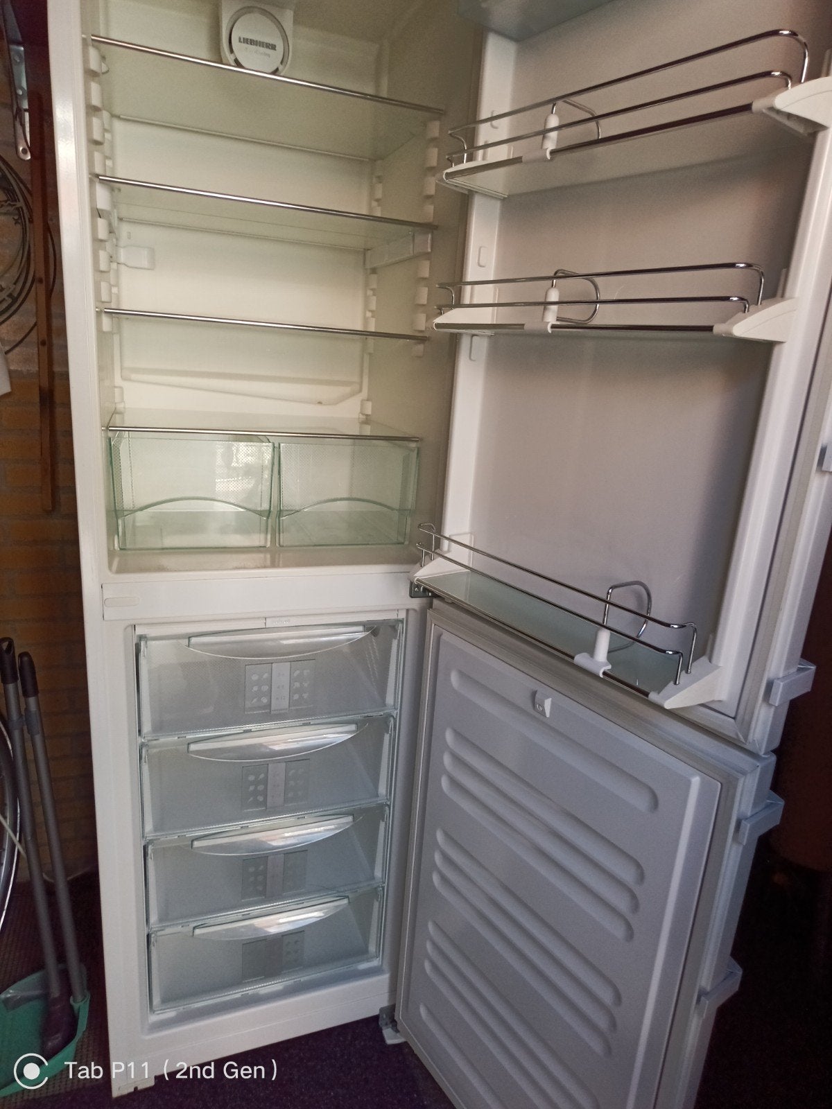 Liebherr Comfort NoFrost Koel-vriescombinatie, Ophalen, Gebruikt, 200 liter of meer, 60 cm of meer