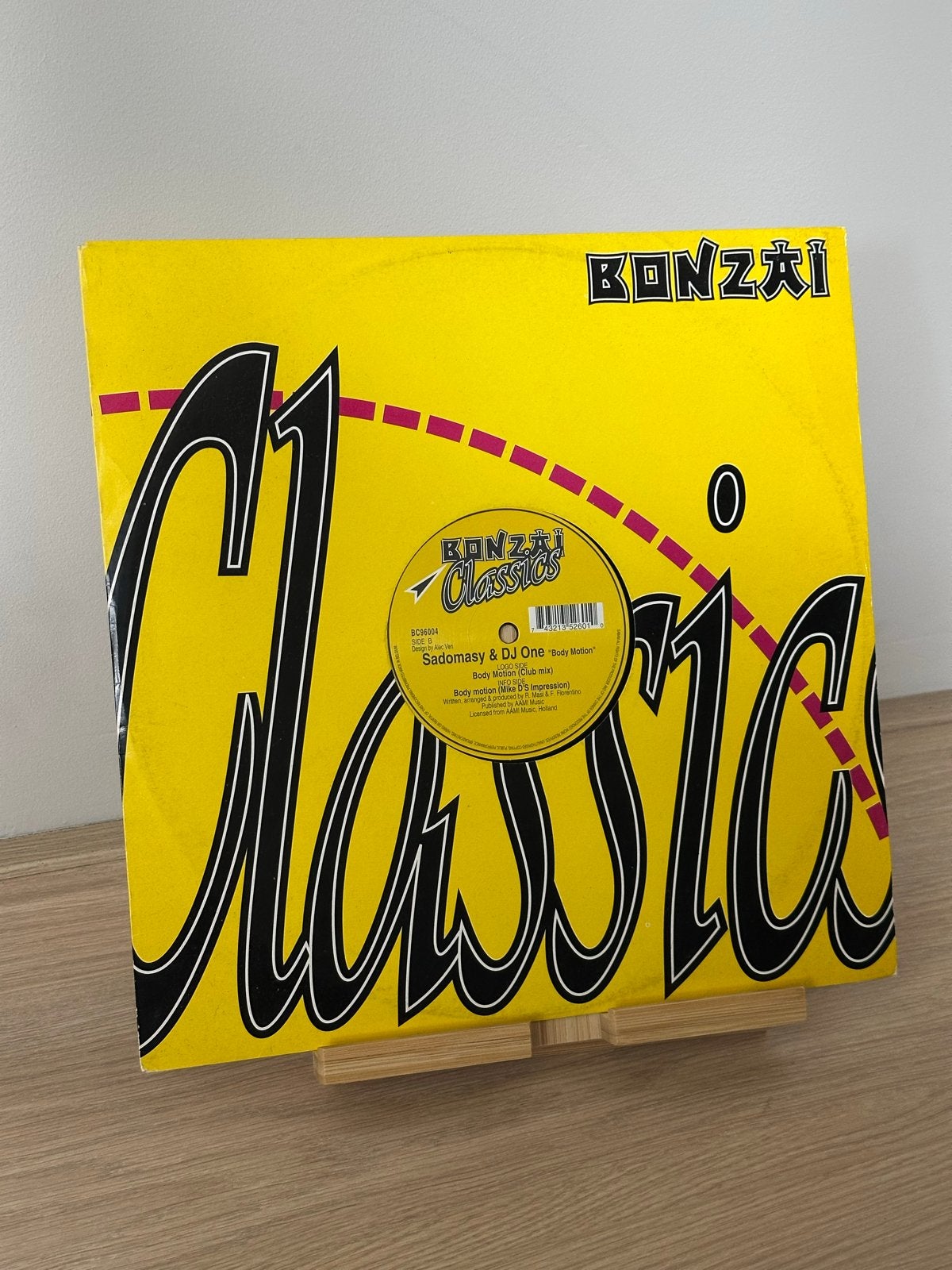 Bonzai Classics: Sadomasy & DJ One - Ready Motion, LP, Gebruikt, Ophalen of Verzenden, Elektronisch