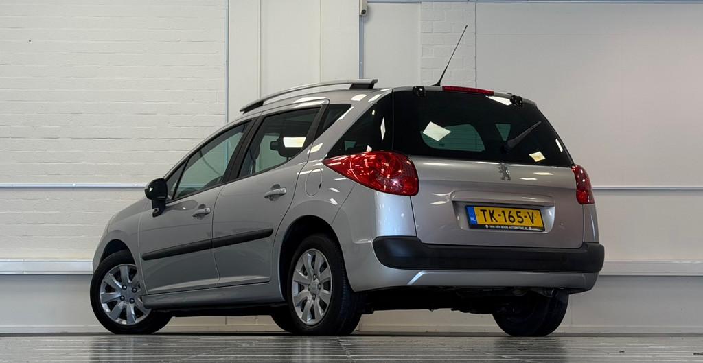 Peugeot 207 SW 1.4 VTi Sublime Nieuwe-Remmen,Banden en Uitla, Auto's, Stof, Gebruikt, Zwart, Handgeschakeld