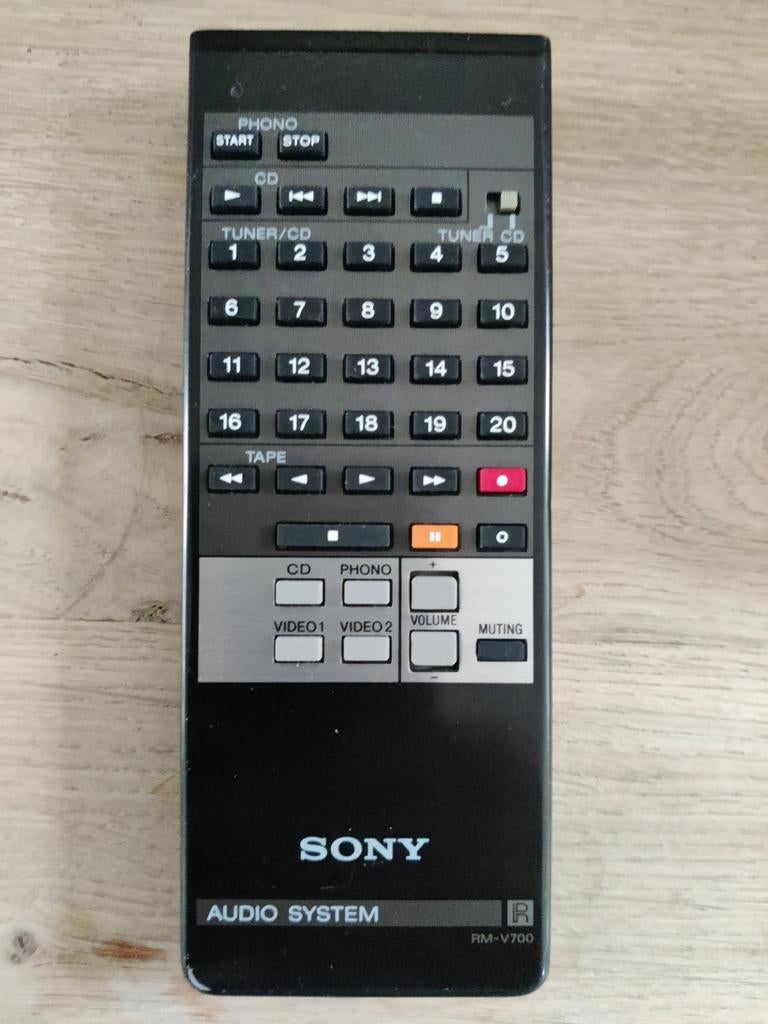 Sony RM-V700 Audio Systeem Afstandsbediening, Ophalen of Verzenden, Zo goed als nieuw, Origineel