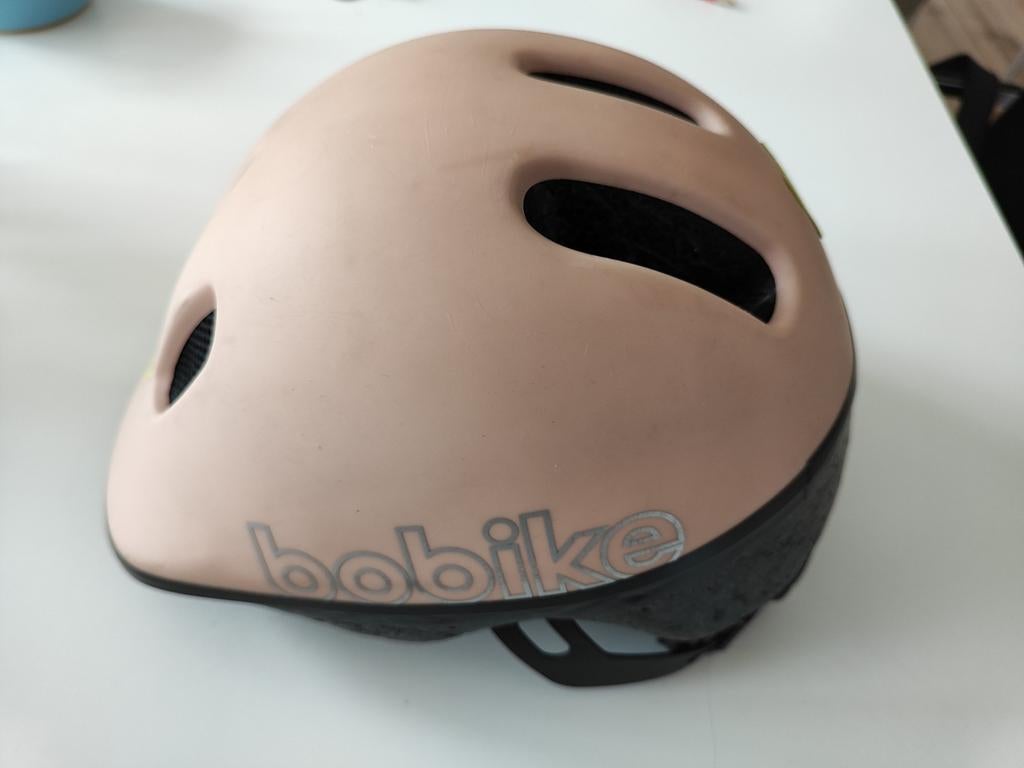 Bobike fietshelm Go XXS roze, Fietsen en Brommers, XXS, Gebruikt, Meisje, Ophalen of Verzenden
