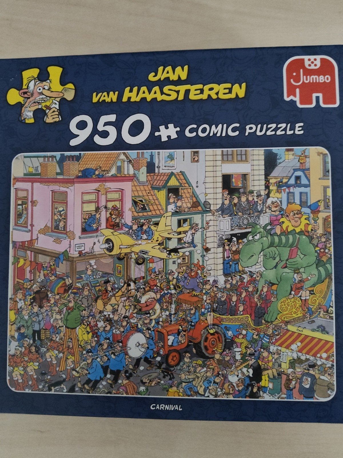 Jan van Haasteren Carnaval 950 stukjes legpuzzel, Ophalen, 500 t/m 1500 stukjes, Gebruikt, Legpuzzel