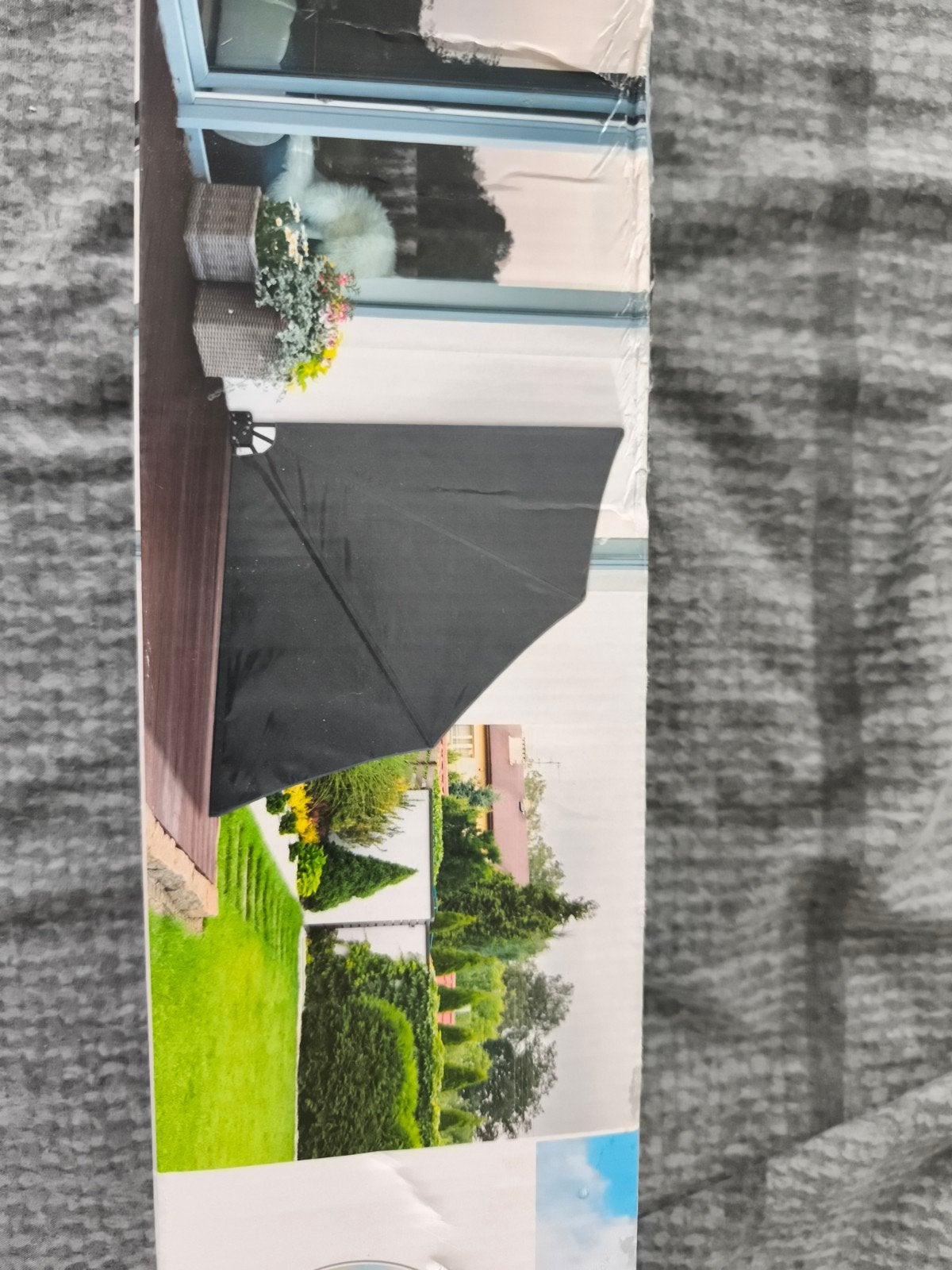 Inkijkbescherming/zonwering voor balkon 2 stuks/terras 140x1, Tuin en Terras, Zonneschermen, Ophalen of Verzenden