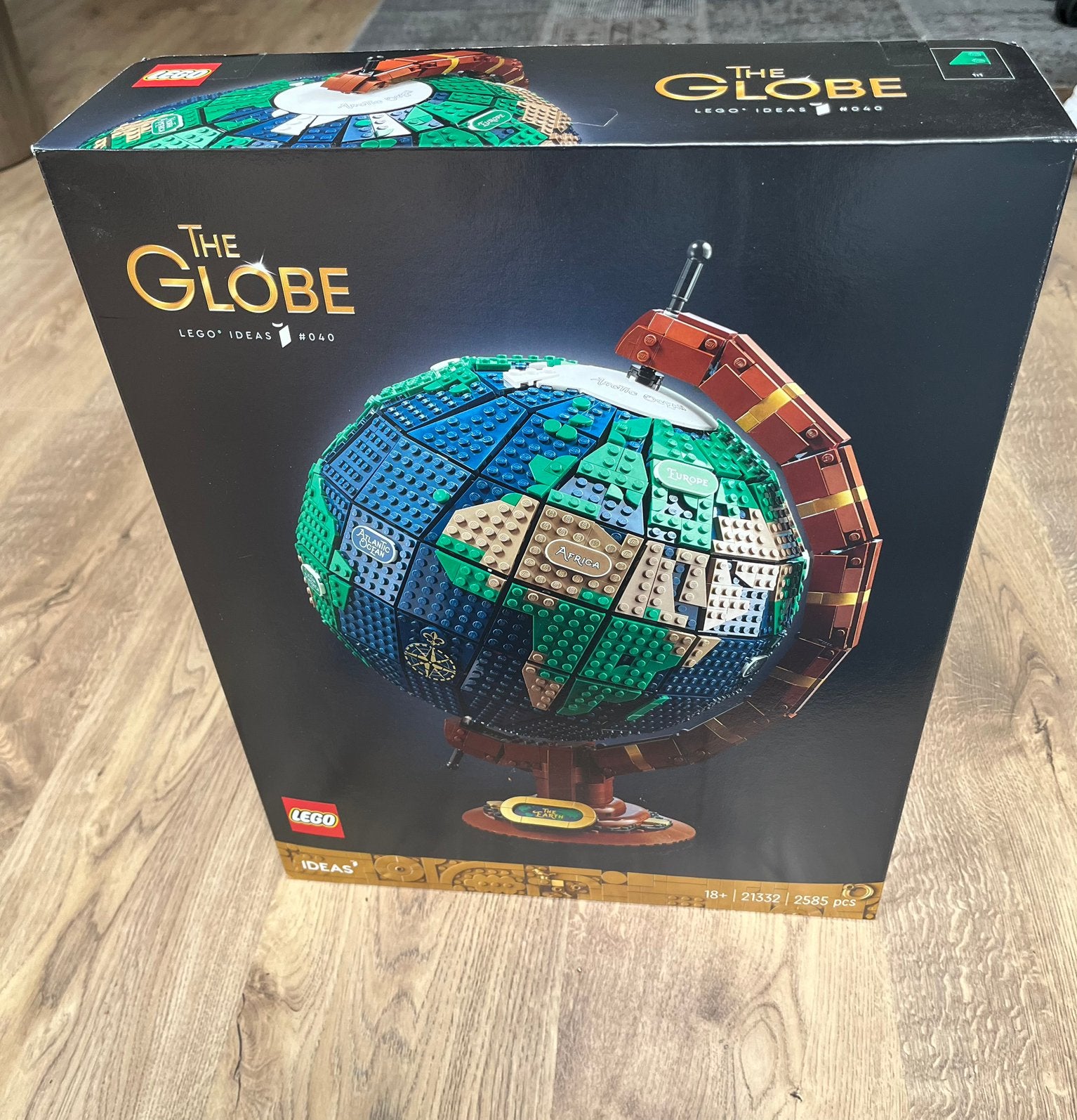 Lego 21332 The Globe - Wereldbol - Nieuw geseald, Ophalen, Lego, Ideas, Complete set