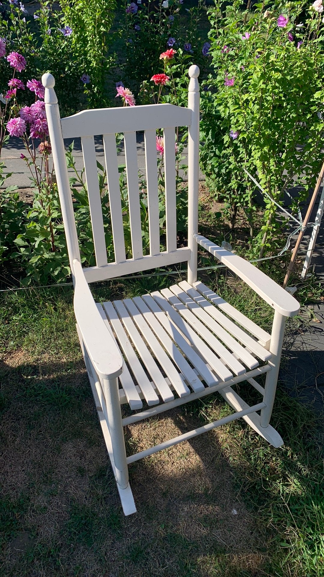 Houten schommelstoel, Ophalen, Gebruikt, Hout
