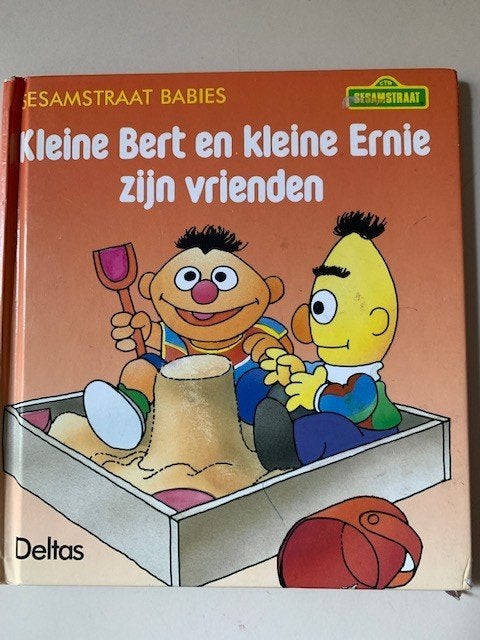 Kleine Bert en Ernie zijn vrienden Sesamstraat (Sp153), Ophalen of Verzenden, Gelezen, Sesamstraat, Fictie algemeen