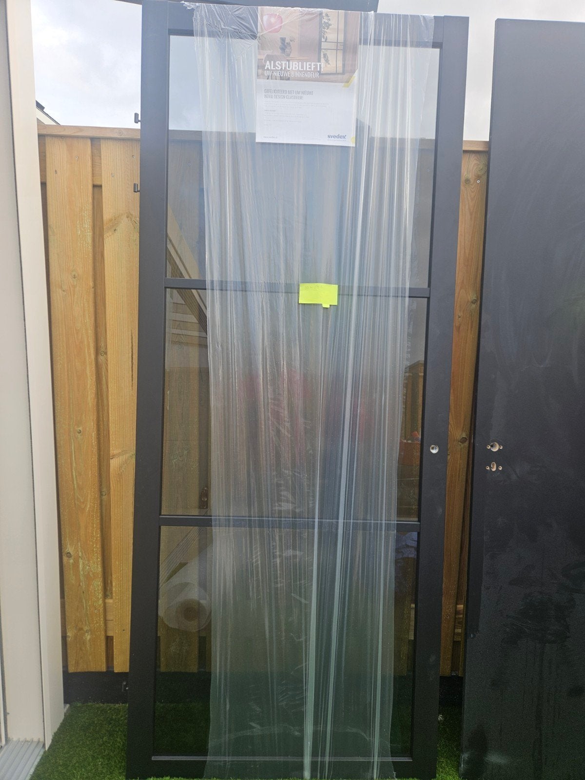 4 x SVEDEX binnen deuren te koop zie omschrijving., Ophalen, 80 tot 120 cm, Glasplaat, 160 cm of meer