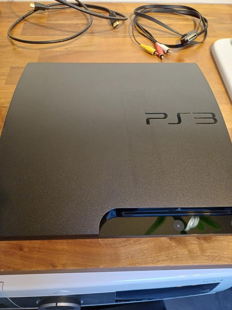 PS3 Slim met 11 games, Move controller en camera, Verzenden, Met 2 controllers, 250 GB, Slim