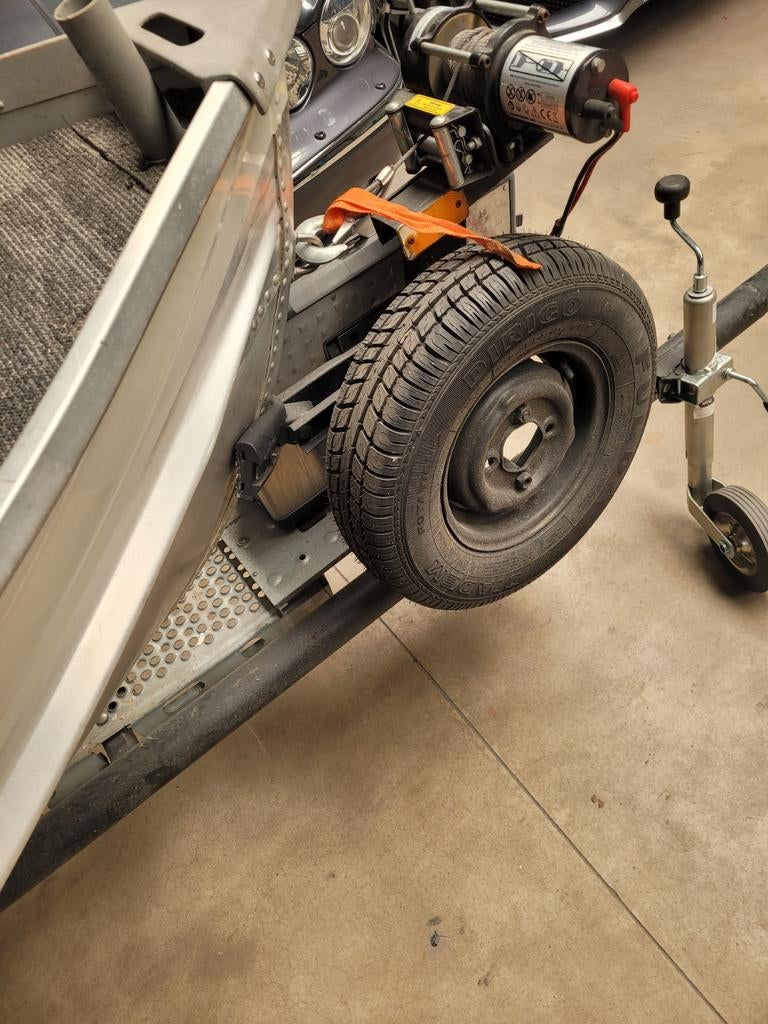 Aluminium visboot met Suzuki buitenboordmotor, Gebruikt, Aluminium, Ophalen of Verzenden, Buitenboordmotor