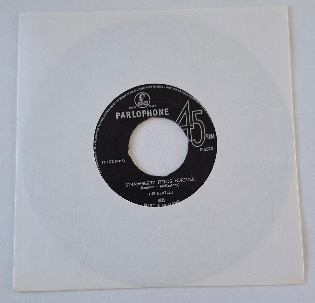 The Beatles - Strawberry fields forever, Ophalen of Verzenden, Gebruikt, Pop, Overige typen