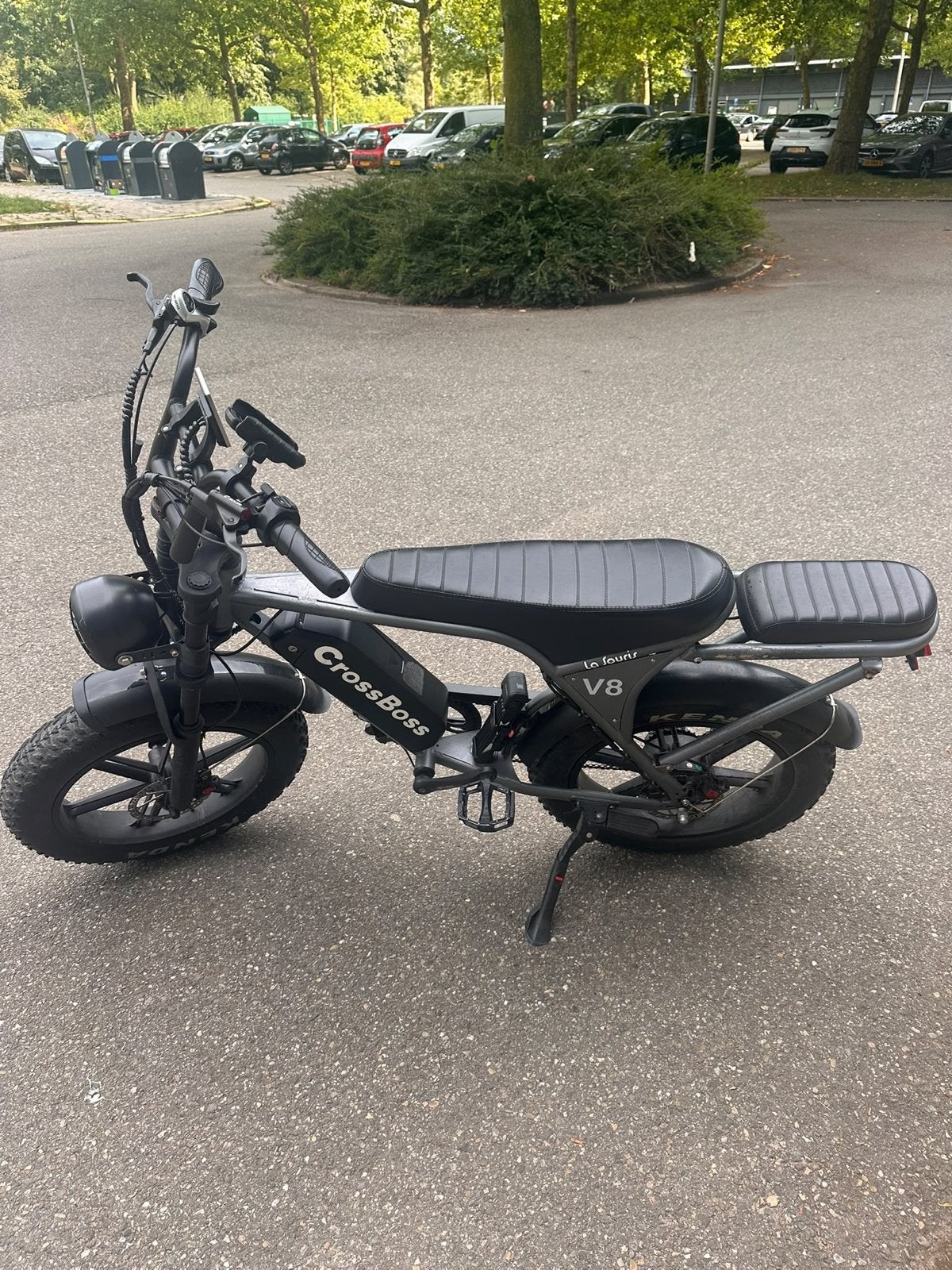 CrossBoss V8 E-bike - Rijdt prima!, Overige merken, Gebruikt, Ophalen of Verzenden, Minder dan 47 cm
