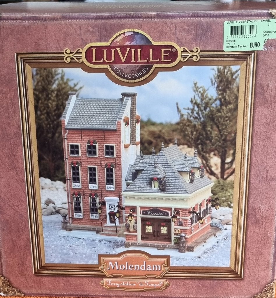 Luville Kersthuisje "Goudse Veerstal", Ophalen, Zo goed als nieuw