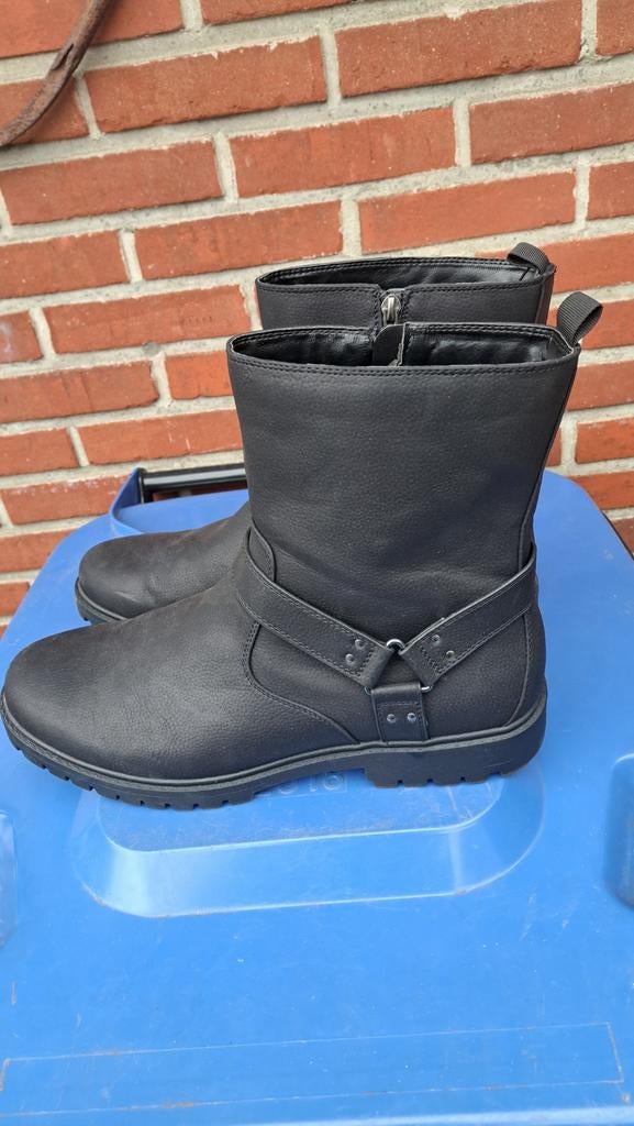 Motorlaars  zwart maat 49, Motoren, Kleding | Motorkleding, Ophalen of Verzenden, Tweedehands, Laarzen