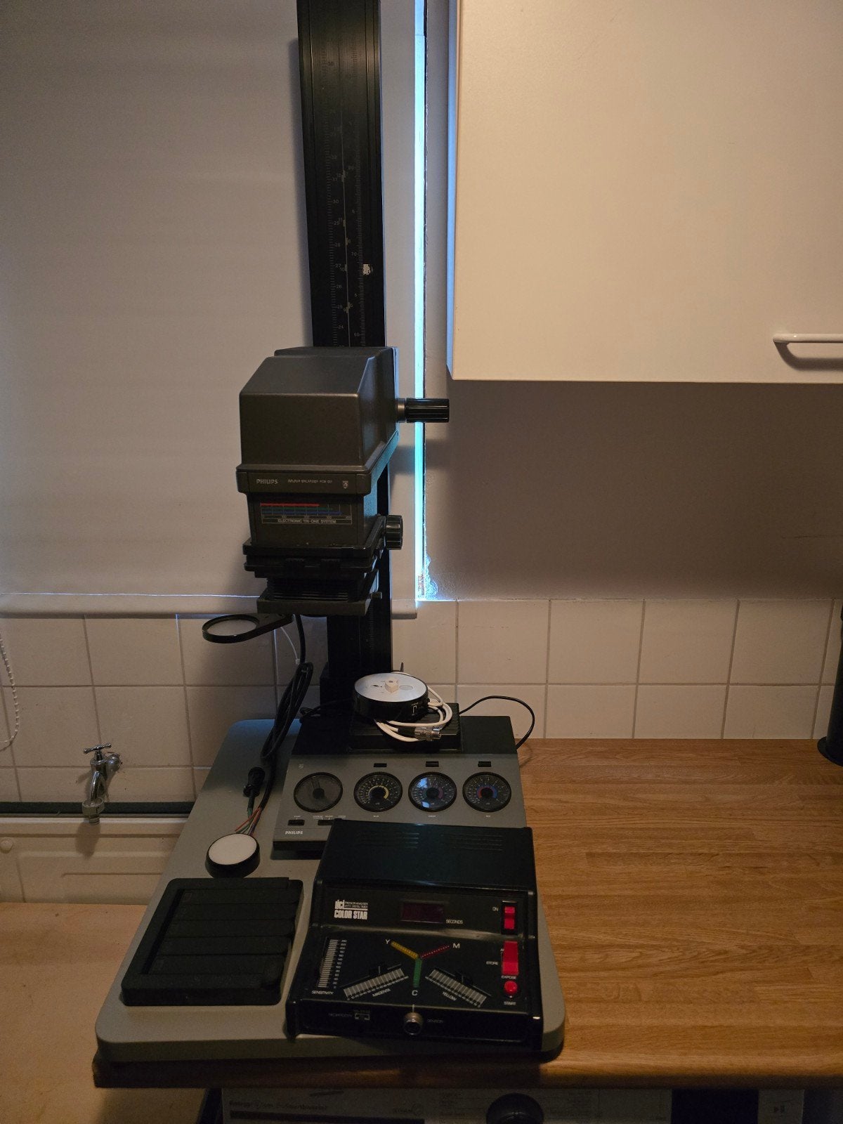 Philips kleurenvergroter PCS 130 - Complete dokaset, Ophalen