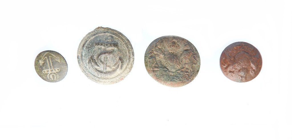 Verschillende Knopen   d937, Ophalen of Verzenden, Brons