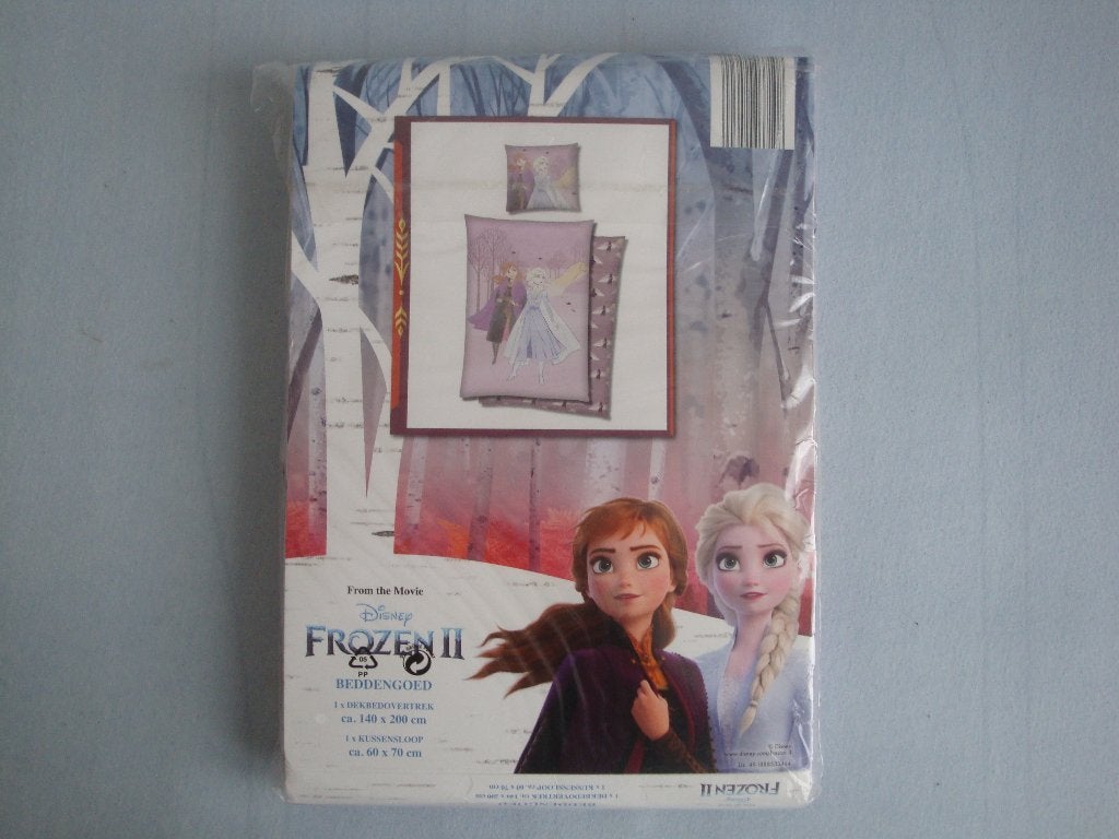 Frozen 1 persoons dekbedovertrek+kussensloop NIEUW, Meisje, Nieuw, Ophalen of Verzenden, Dubbelzijdig