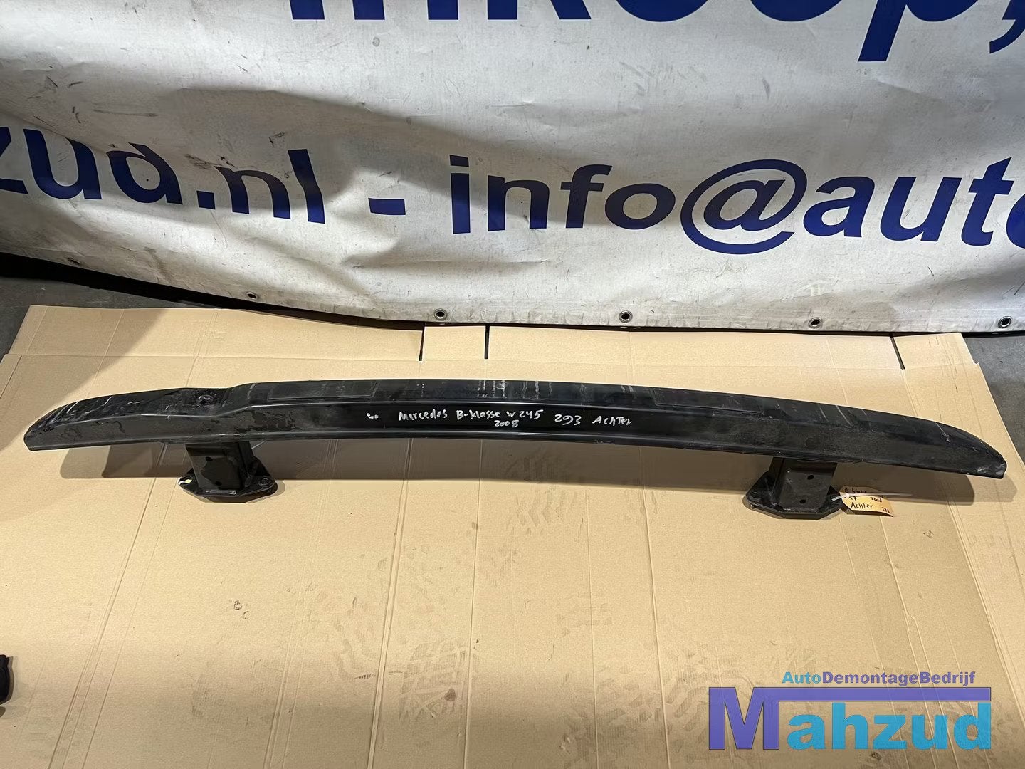 MERCEDES B-KLASSE W245 Bumperbalk stootbalk achter 2005-2011, Gebruikt, Mercedes-Benz AG, Mercedes-Benz, Ophalen of Verzenden