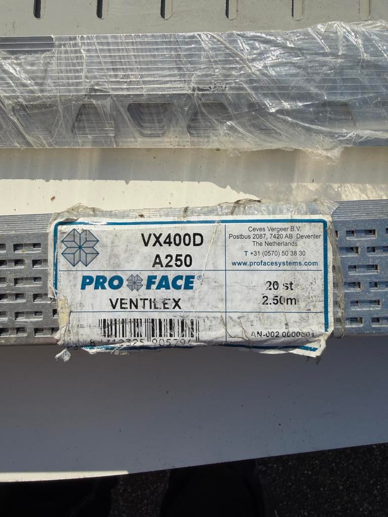 Proface Ventilex gevelventilatieprofiel VX400D, Ophalen of Verzenden, Nieuw