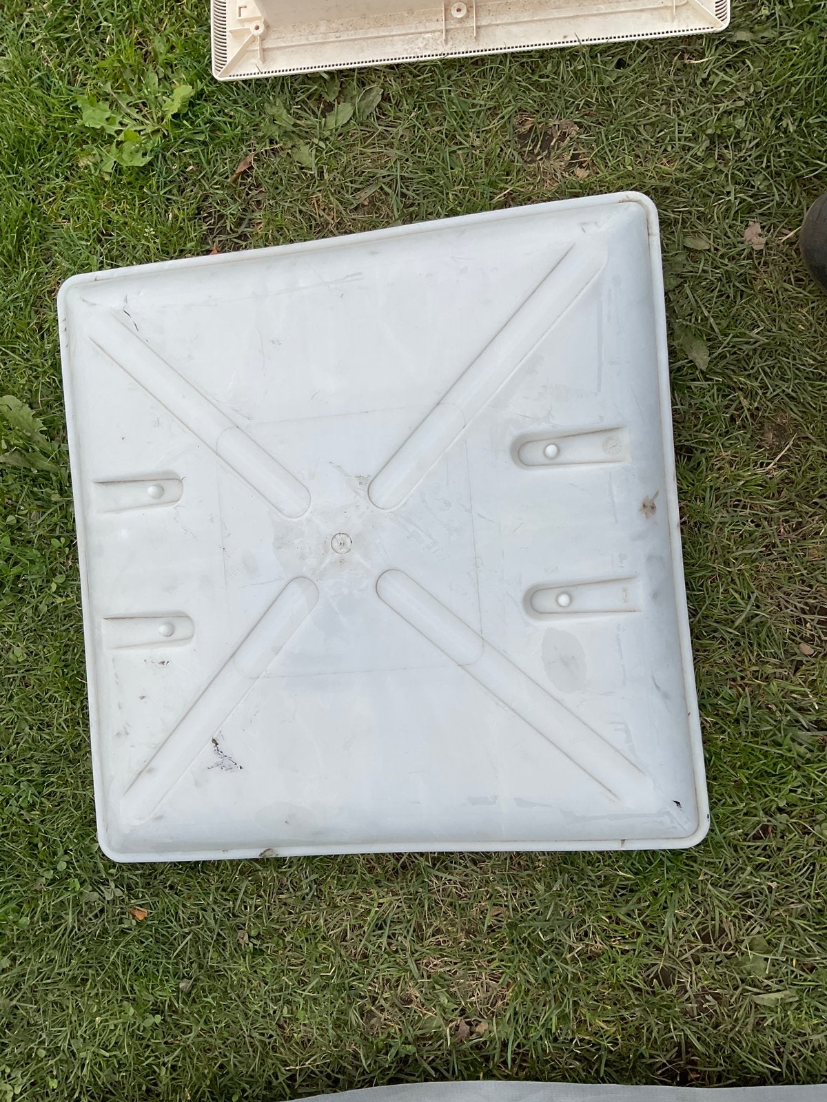 MPK dakluik 40x40 voor caravan camper grote kap uitvoering, Ophalen of Verzenden, Gebruikt