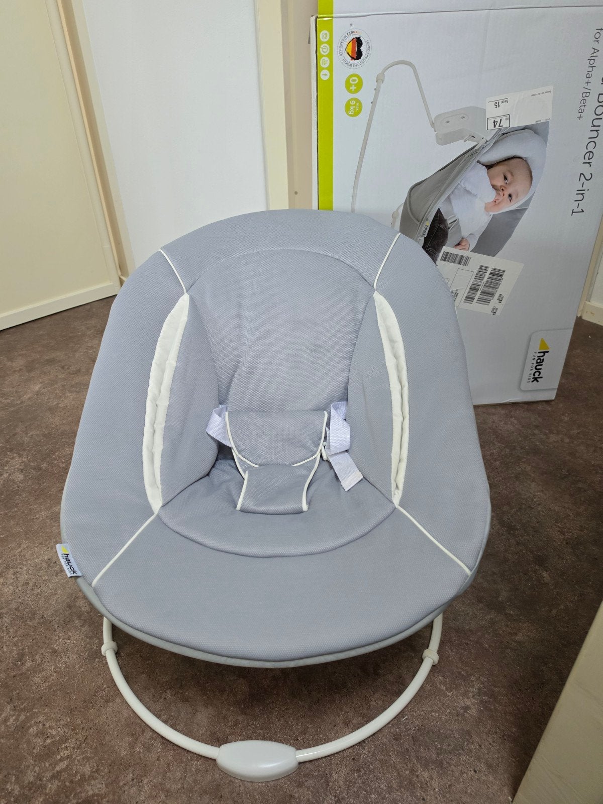 Hauck Alpha Bouncer 2-in-1 voor Alpha+/Beta+ kinderstoel, Ophalen