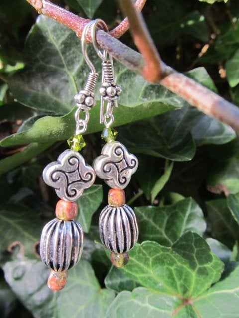Oorbellen Margje unakiet-swarovski kralen verzilverd, Ophalen, Hangers, Met edelsteen, Nieuw