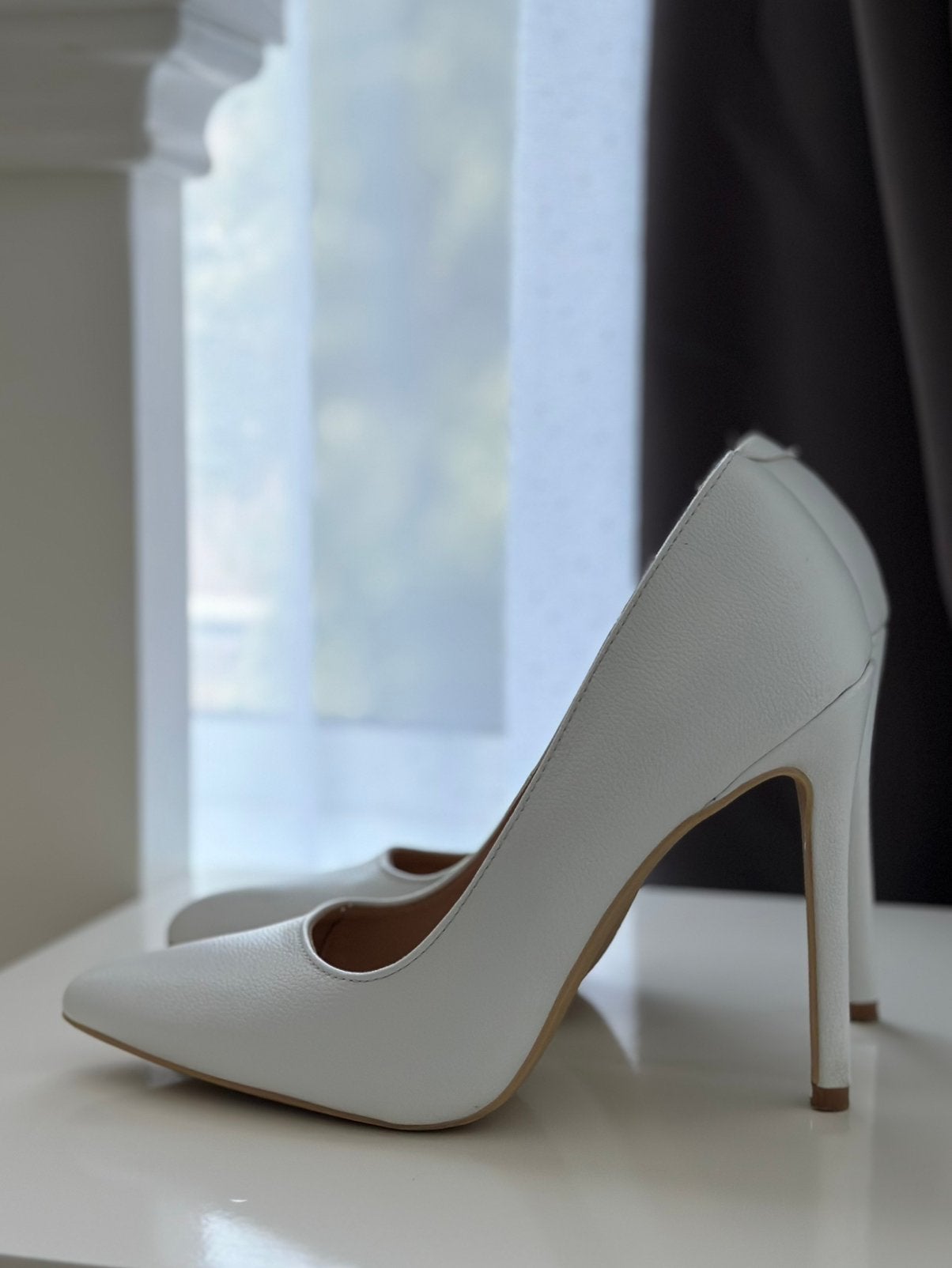 Wit hoge hakken, Wit, Ophalen of Verzenden, Zo goed als nieuw, Schoenen met hoge hakken