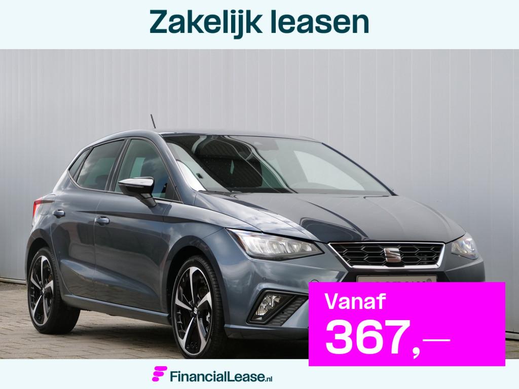 SEAT Ibiza 1.0 TSI FR 115 Pk Automaat DAB / Apple Carplay /, Stof, Zwart, 116 pk, Ibiza
