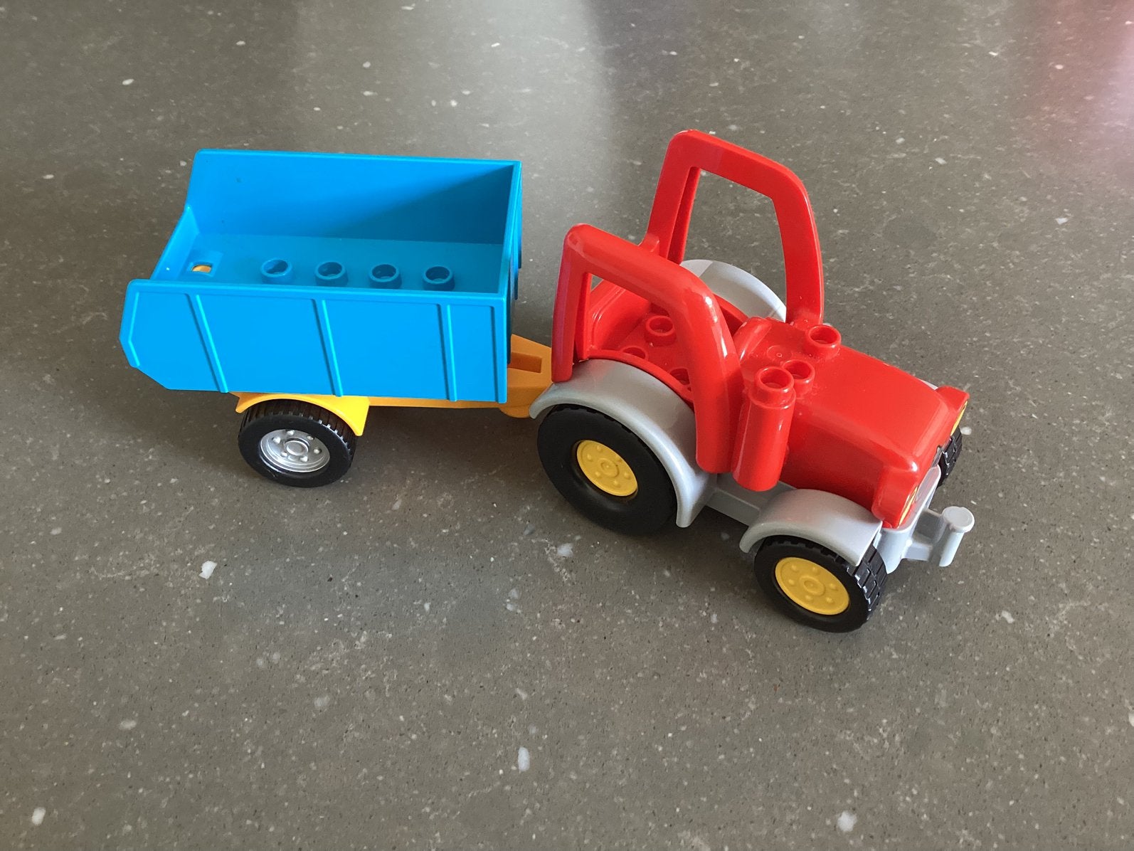 Duplo tractor met aanhanger, Aastvej 1, 7190 Billund, Denemarken, Product.compliance@LEGO.com, Ophalen of Verzenden, Duplo