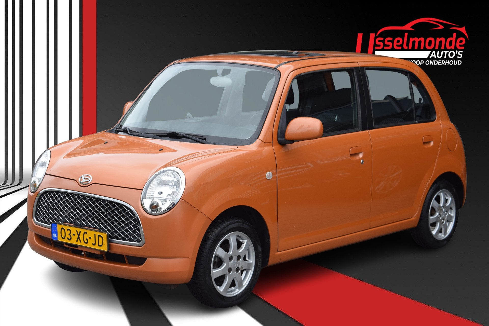 Daihatsu Trevis 1.0 97.015km nap 5 drs (bj 2007), Auto's, Daihatsu, Stof, Metallic lak, Overige kleuren, 765 kg