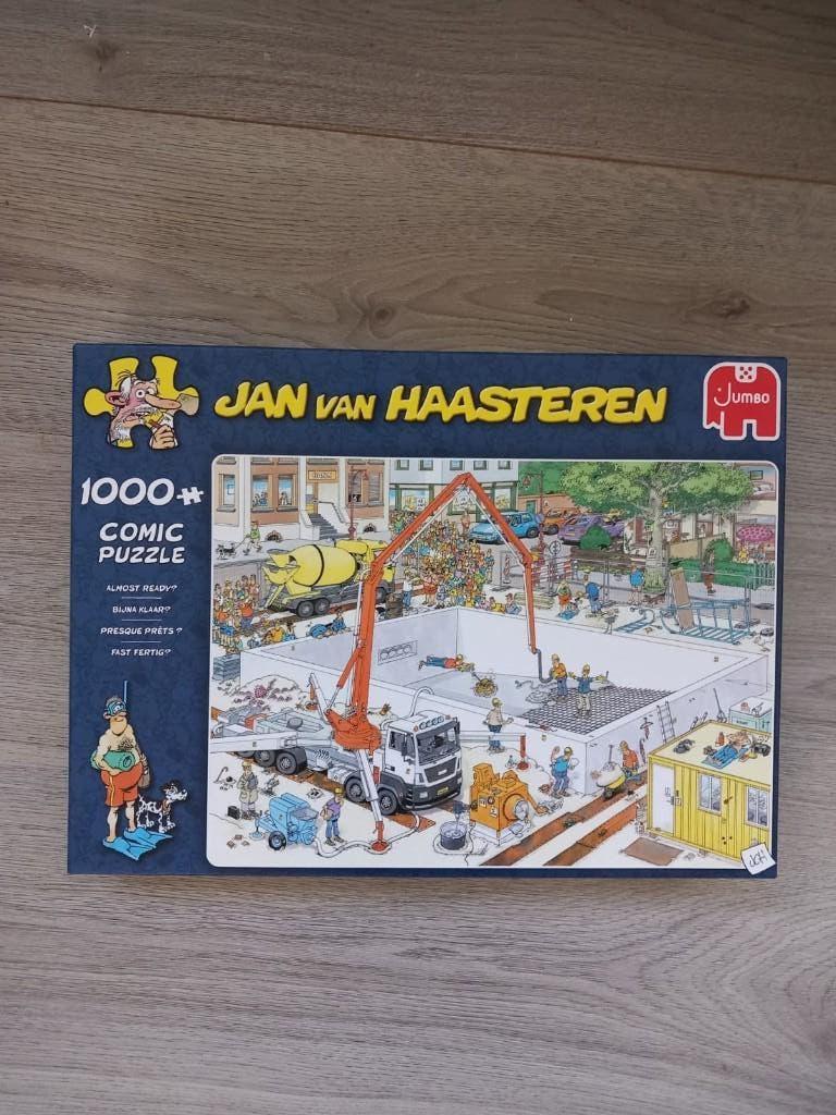 Jan van Haasteren puzzel, 1000 stukjes, Ophalen of Verzenden, 500 t/m 1500 stukjes, Zo goed als nieuw, Legpuzzel