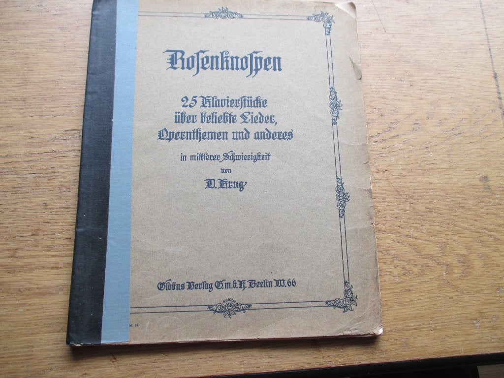 Rozenknoppen: 25 Klavierstukken - Klassieke bladmuziek, Gebruikt, Klassiek, Ophalen of Verzenden, Thema