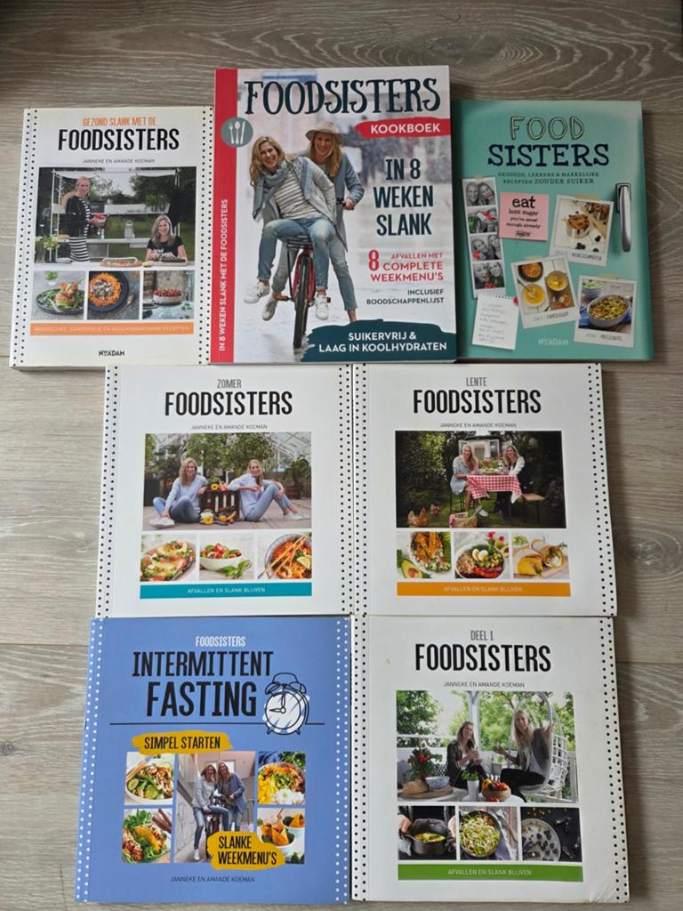 7x De Foodsisters, Boeken, Ophalen of Verzenden, Gelezen