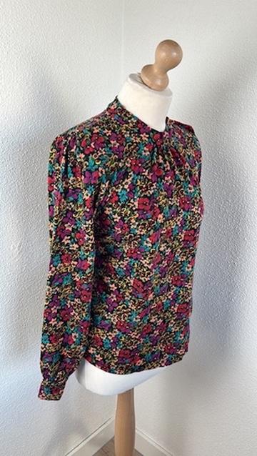 King Louie maat L bloemen top blouse 1460, Kleding | Dames, Maat 42/44 (L), Ophalen of Verzenden, Zo goed als nieuw, King Louie