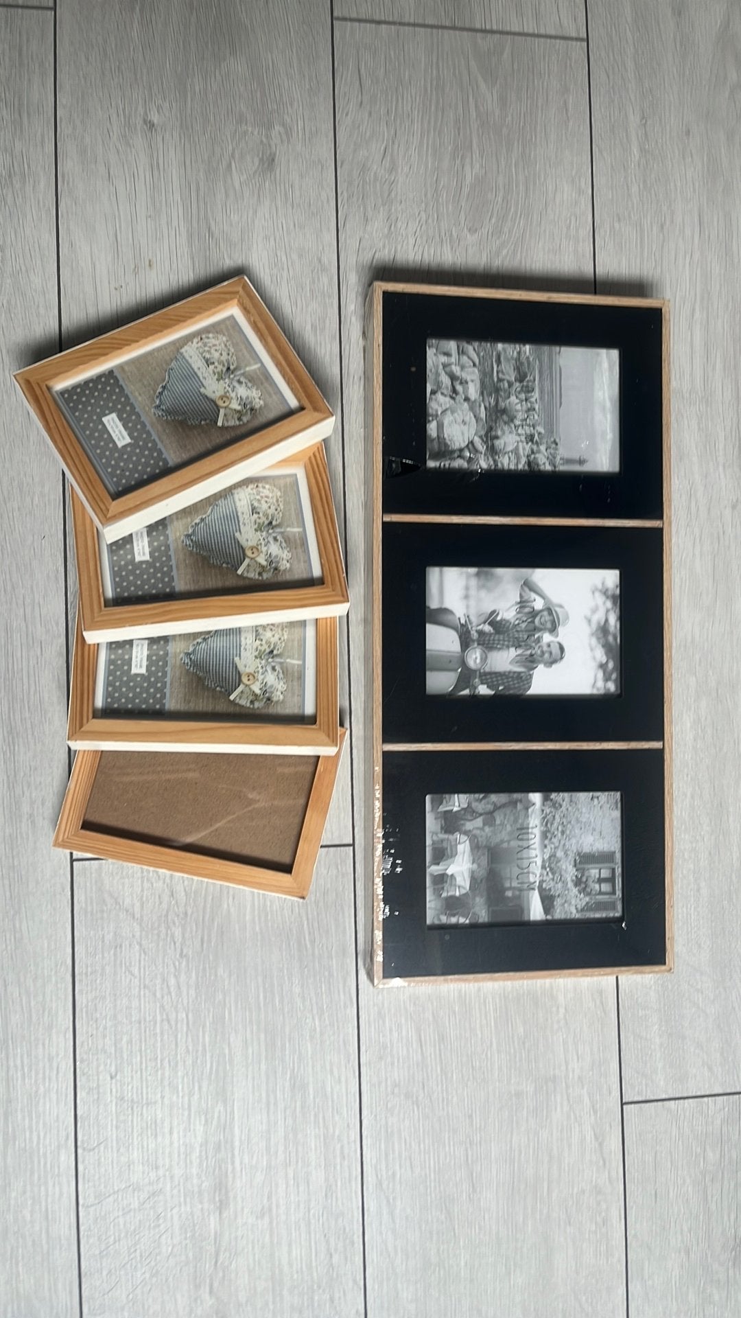 Fotolijstjes gratis, Ophalen, Zo goed als nieuw, Hout