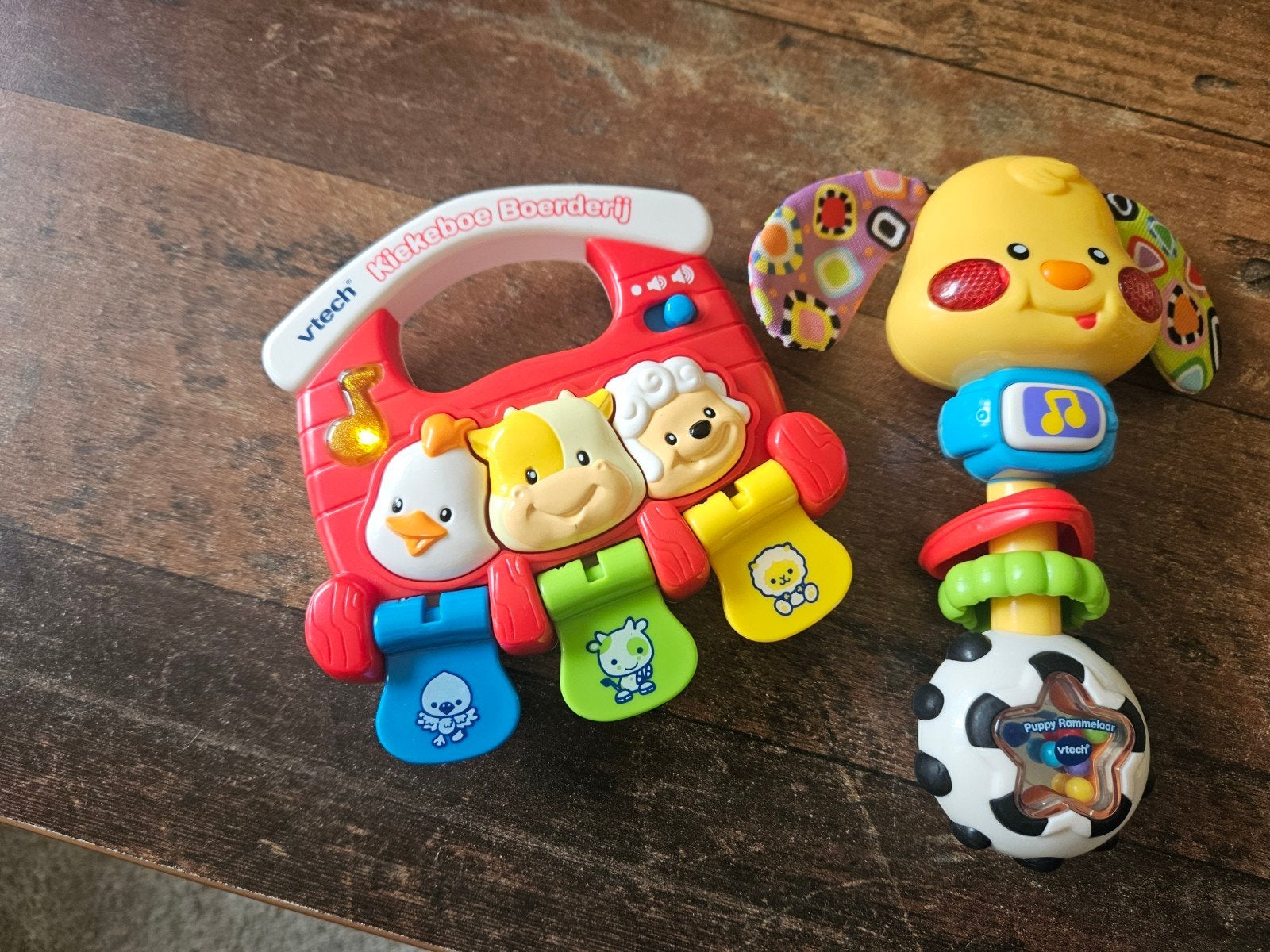 Leuk Vtech speelgoed met lampjes en geluid, Ophalen of Verzenden, Gebruikt, 6 maanden tot 2 jaar