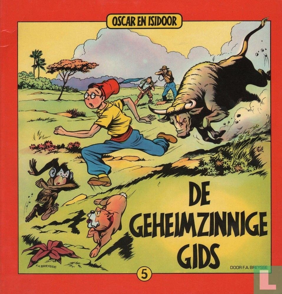 Oscar en Isidoor - De Geheimzinnige Gids (nr. 5)ongelezen, Gelezen, Verzenden, Eén stripboek, F.A. Breysse
