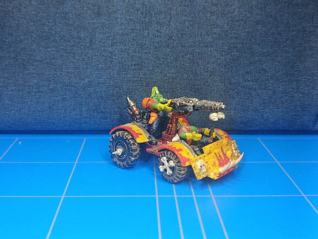 Warhammer 40k Warbuggy Set 3 Orks, Gebruikt, Warhammer, Ophalen of Verzenden, .