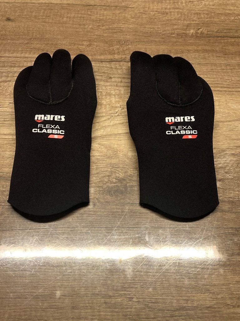 Mares Flexa classic 5mm duikhandschoenen, Watersport en Boten, Ophalen of Verzenden, Gebruikt, Overige typen
