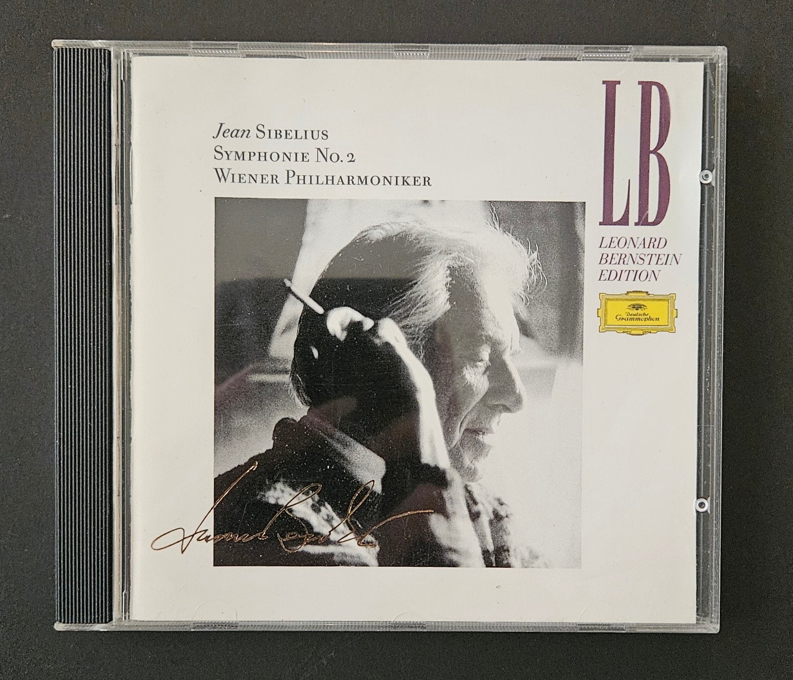 Jean Sibelius – Symfonie nr. 2 – Leonard Bernstein – Wiener, Ophalen of Verzenden, Zo goed als nieuw, Orkest of Ballet