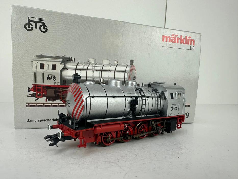 Märklin 37289 – Vuurloze Stoomlocomotief "30 jaar MHI" NIEUW, Ophalen, Wisselstroom, Locomotief, Nieuw